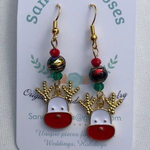 🎁Cute reindeer earrings! BOGO